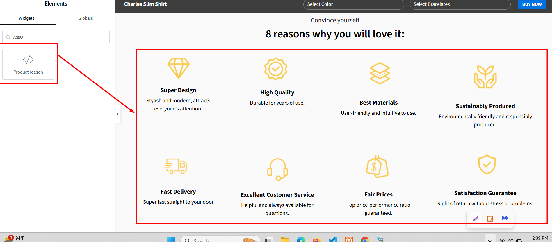 Product Reviews Widget